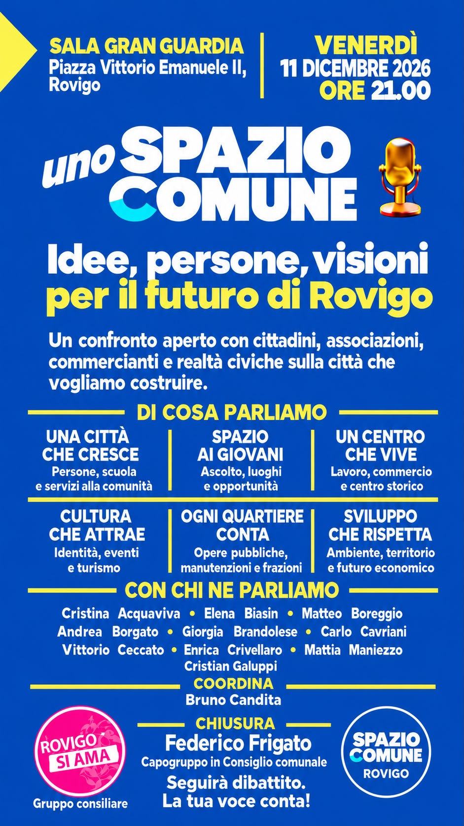 Spazio Comune Idee, persone, visioni per il futuro di Rovigo